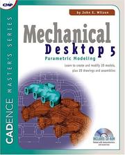 Cover of: Mechanical desktop 5: parametric modeling