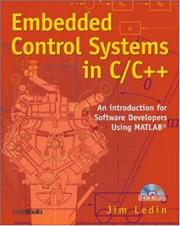 Cover of: Embedded Control Systems in C/C++: An Introduction for Software Developers Using MATLAB