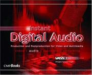 Cover of: Instant Digital Audio: Production and Postproduction for Video and Multimedia (VASST Instant) (Instant Series)
