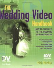 Cover of: The Wedding Video Handbook by Kirk Barber