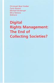 Cover of: Digital Rights Management: The End of Collecting Societies?