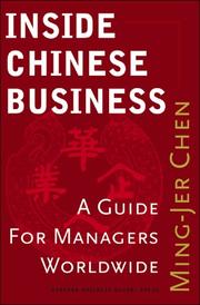 Inside Chinese Business by Ming-Jer Chen