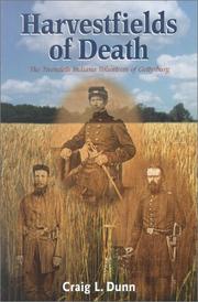 Cover of: Harvestfields of Death: The Twentieth Indiana Volunteers of Gettysburg (Great Lakes Connections: The Civil War)