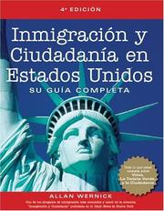 Cover of: Inmigración y ciudadanía en Estados Unidos by Allan Wernick, Allan Wernick