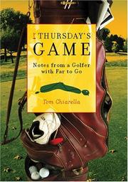 Cover of: Thursday's Game by Tom Chiarella