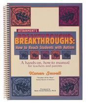 Cover of: Breakthroughs: How to Reach Students With Autism