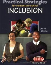 Practical Strategies for elementary school Inclusion by June Stride