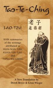 Cover of: Tao-Te-Ching by Laozi