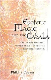 Cover of: Esoteric Magic and the Cabala (Weiser News)