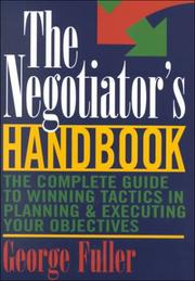 Cover of: The Negotiator's Handbook by George Fuller