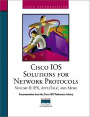 Cover of: Cisco IOS: solutions for network protocols