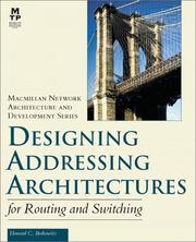 Cover of: Designing Addressing Architectures for Routing and Switching (Mcmillan Network Architecture and Development) | Howard C. Berkowitz