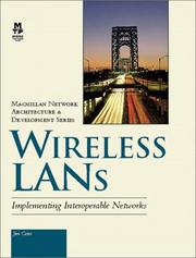Cover of: Wireless LANs: implementing interoperable networks