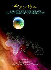 Cover of: Rediscovering the Pearl of Ancient Wisdom (A Master's Reflection on the History of Humanity, Part II)