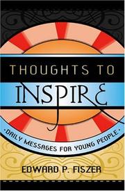 Cover of: Thoughts to Inspire: Daily Messages for Young People