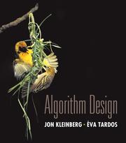 Cover of: Algorithm Design by Jon Kleinberg, Éva Tardos