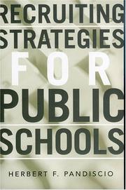 Cover of: Recruiting strategies for public schools