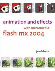 Cover of: Animation and effects with Macromedia Flash MX 2004
