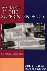 Cover of: Women in the superintendency: discarded leadership