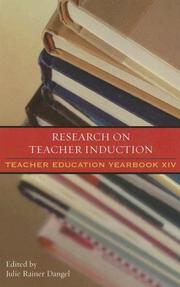 Cover of: Research on Teacher Induction: Teacher Education Yearbook XIV (Teacher Education Yearbook)