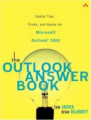 Cover of: The Outlook Answer Book by Tom Archer, Brian Delahunty
