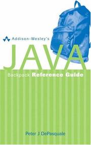 Cover of: Addison-Wesley's Java Backpack Reference Guide