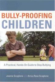 Cover of: Bully-Proofing Children | Scaglione Joanne
