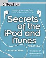 Cover of: Secrets of the iPod and iTunes (5th Edition) (Secrets of...) by Christopher Breen