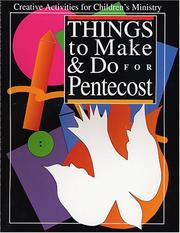 Cover of: Things to make & do for Pentecost | Martha Bettis Gee