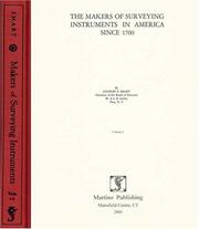 The makers of surveying instruments in America since 1700 by Charles E. Smart