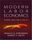 Cover of: Modern labor economics