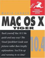 Cover of: Mac OS X 10.4 tiger