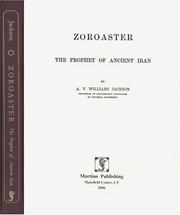 Cover of: Zoraster by Abraham Valentine Williams Jackson