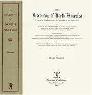 Cover of: Discovery of North America | Henry Harrisse