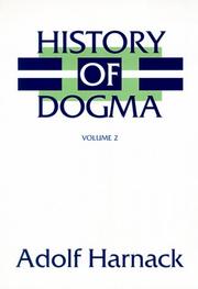 Cover of: History Of Dogma (7 Vol) by Adolf von Harnack
