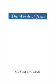 Cover of: The Words of Jesus