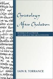 Christology after Chalcedon by Iain R. Torrance