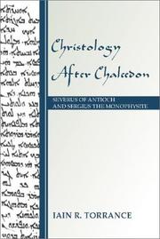 Christology after Chalcedon