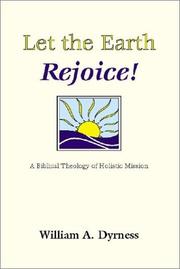 Cover of: Let the Earth Rejoice
