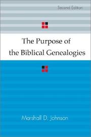 Cover of: The Purpose of the Biblical
