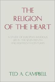 Cover of: The Religion of the Heart