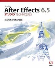 Cover of: Adobe After Effects 6.5 Studio Techniques