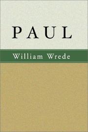 Cover of: Paul by William Wrede