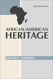 Cover of: African American Heritage