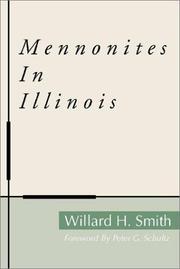 Cover of: Mennonites in Illinois by Willard H. Smith