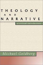 Cover of: Theology and Narrative | Michael Goldberg