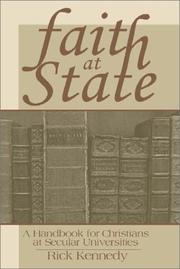 Cover of: Faith at State: A Handbook for Christians at Secular Universities