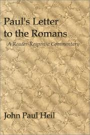 Cover of: Paul's Letter to the Romans