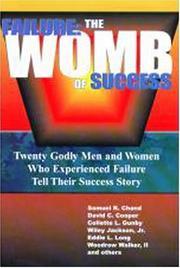 Cover of: Failure: the womb of success