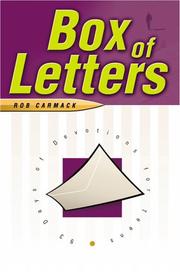 Box of letters by Rob Carmack